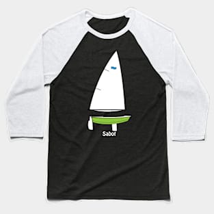 Sabot Sailboat Baseball T-Shirt